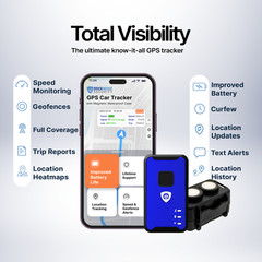 Spark Nano 7 LTE CAR & VEHICLE GPS Tracker With Magnetic Water Resistant Case