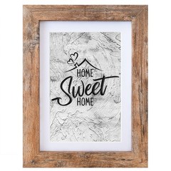 Califortree 5×7 Picture Frame – Can Display Photo 4×6 with 5×7, Rustic Brown