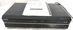 Toshiba DVR670KU DVD Recorder VCR Combo Dubbing Tested W/ Cables HDMI and Papers