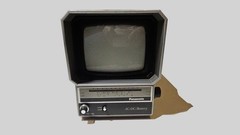 Vintage 1984 Panasonic TR-5045p Mini Retro CRT TV – TESTED and WORKS