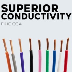 BEST CONNECTIONS 12 Gauge Automotive Primary Wire, 100ft (Various Color Options)