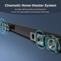 Superbox S5 Max 6k w Voice remote 80 Watt 33.5″ Sound Bar iN STOCK