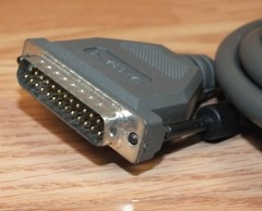 Genuine Belkin (F2A032-10) Gray Parallel Computer Printer Data Cable Only *READ*