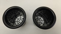 Speaker Port Tubes 3in x 5in Deep Woofer Subwoofer Sub Box Bass Vent Pair