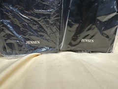NEW-OPEN BOX JENSEN Set (2) JS43 4″ 3Way Speakers Indoor/Outdoor Complete A+
