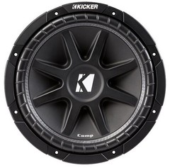 Universal Regular Cab Truck Kicker Comp C12 Dual 12″ Black Sub Box – Final 2 Ohm