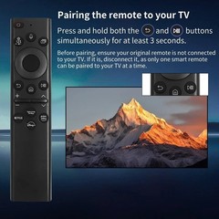 NEW BN59-01385A Voice Remote Control for Samsung Smart TV Netflix & Prime butto