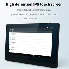Touch Screen in wall Amplifier 7” Stereo Audio Background Music WIFI Bluetooth