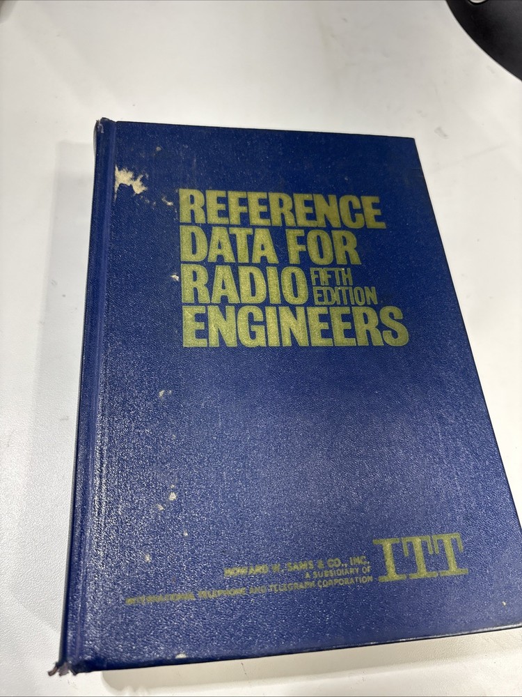 Reference Data for Radio Engineers 5th Edition Howard W. Sams & Co. ITT 1968