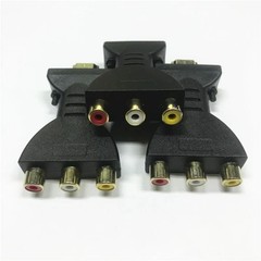 For HD TV BOX HD 1080P RCA AV To HDMI-compatible Composite Adapter Converter