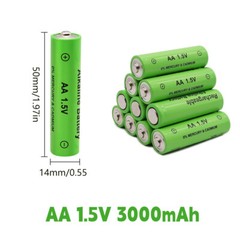 16Pcs AA AAA Rechargeable Battery Alkaline Batteries 3000mah 1.5V Power Charger