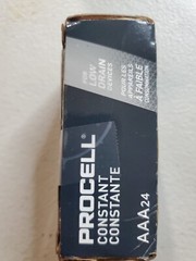 Duracell Procell AAA Alkaline Battery For Low Drain Devices 24 Pack Exp Mar 2032
