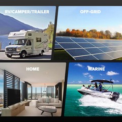 LiTime 12V 230Ah Bluetooth Low Temp LiFePO4 Lithium Battery For RV Marine Solar