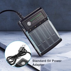 Charger for AA AAA 3000mAh Rechargeable Alkaline Batteries 1.5V Smart Charger US