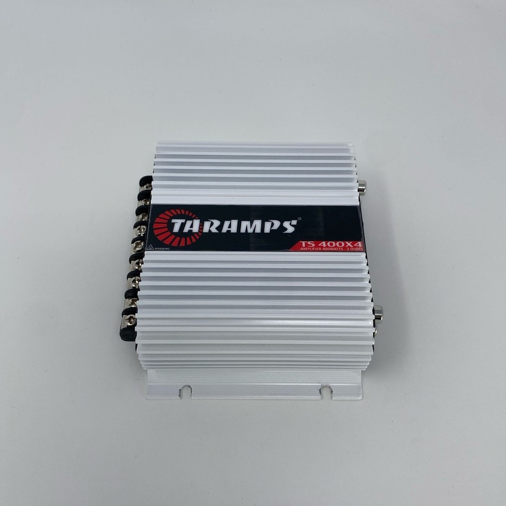 Taramps TS 400×4 V2 4-Channel Car Amp 400W RMS Silver/Black Small