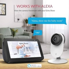 YI 1080p Home Camera Family Pack 4 in 1 WiFi Night Vision 2-Way Audio Open Box
