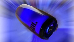 JBL Pulse 3 Portable Bluetooth Speaker w/ LED Lighting, Black, Cylindrical