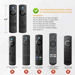 Remote Case for Fire TV Stick 4K / Fire TV Stick 4K Max 1st Gen Silicone Cover