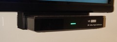 Black PLA VSeeBox V6 Plus Mounting Bracket for Specific TVs