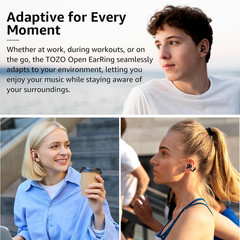 Openearring True Open Ear Headphones, Lightweight Comfort Open Ear Clip Wireless