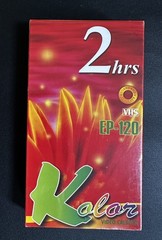 Blank VHS Tapes – Kolor EP-120 2 Hours Blank Video Cassette Tapes New