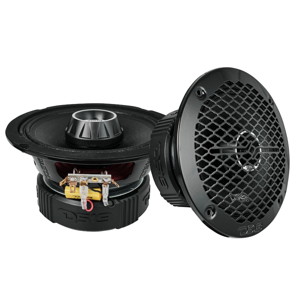 DS18 PRO-ZT6 6.5″ Mid-Range Loudspeaker with Bullet Tweeter Water Resistant PAIR