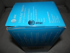 AT&T White Trimline Push Button Corded Telephone Model # 210 * New