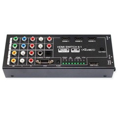 Multi-Functional HDMI Converter with 8 Inputs (VGA + AV + Ypbpr Component + H…