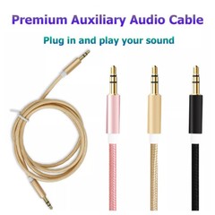 3.5mm Aux Cable Male to Male For PC Mobile Phone ipod Car Head unit Audio wire