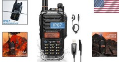 Reliable UV-9G GMRS Radio – 128 Channels, Waterproof & Long Range Communication