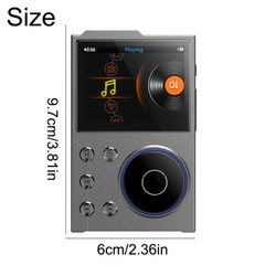 Digital HiFi MP3 Player Bluetooth Lossless DSD 256GB High Sound Quality Player