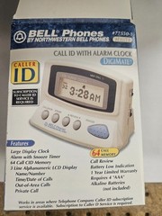 Bell Phones Caller ID with Alarm Clock #77550