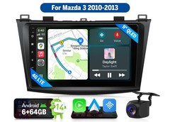 For 2010-2013 Mazda3 M3BLX7S 6+64G Android 14 Radio Car Stereo GPS CarPlay Video