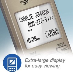 2 x AT&T EL50003 / EL50013 1.9GHz DECT 6.0 Cordless Handset for EL52203, EL52253