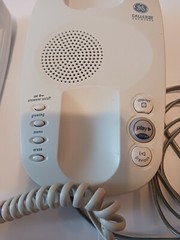 GE Caller ID White Single Line Corded Phone