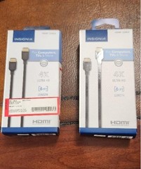 Insignia 6′ 4K Ultra HD HDMI Cable – Black