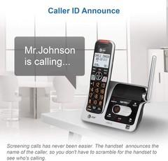 BL102-2 DECT 6.0 2-Handset Cordless Phone for Home with Answering Machine, Ca…