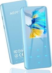 AGPTEK 32GB Bluetooth 5.0 MP3 Music Player 2.4″ Curved Screen Built-in Speaker