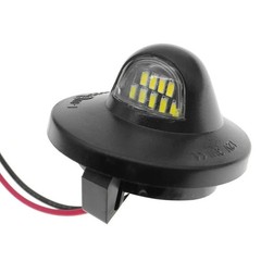 2x LED License Plate Light for F150 F250 F350,Assembly Replacement Tag Lamp