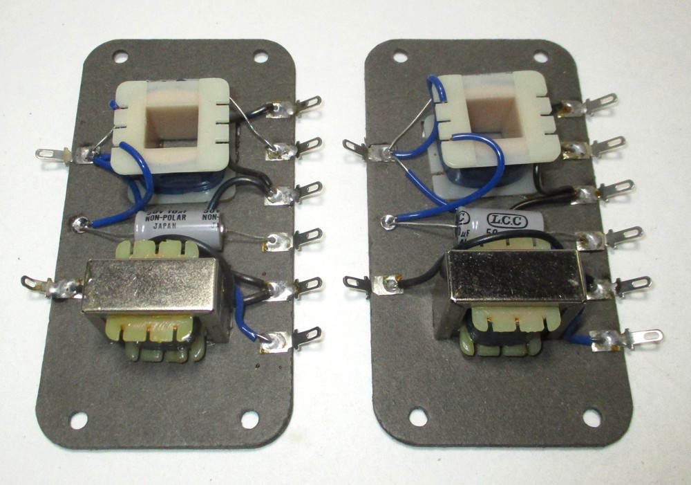 Pair of Unbranded 3 Way Speaker Crossover Boards NOS