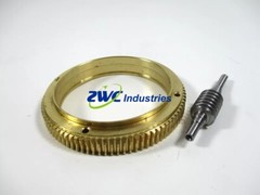 1 set of outer diameter: 72mm 0.8M-90T worm gear ratio 1:90