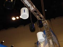 *OPEN BOX* Atlas PM4FA-WH 4″ 2-Way Pendant Mount Speaker 70.7V, 8 Ω @ 25W, White