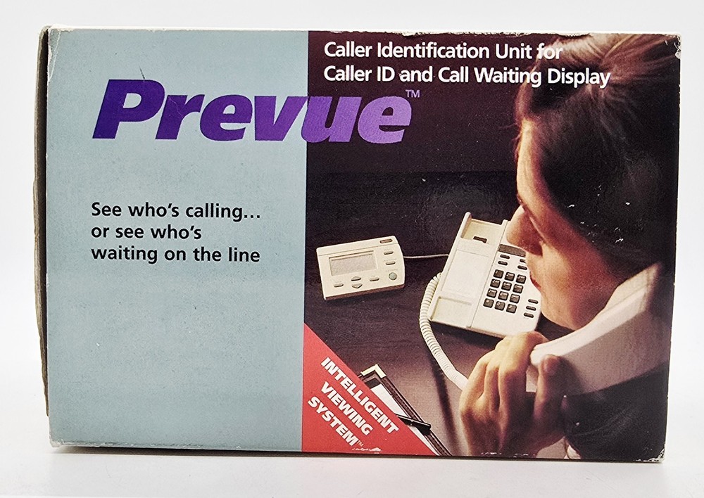 Vintage New Nortel Prevue Caller Id NOS In Original Box