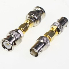 4/8PCS NEW BNC to SMA Type Male Female RF Connector Adapter Test Converter Kit
