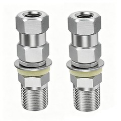2x CB Antenna Stud Mount SO-239 3/8″x24 Thread Heavy Duty For SUV Truck Ham