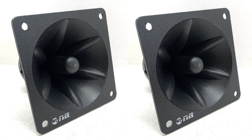 PAIR Super Horn Tweeters 3.25 inch Piezo Drivers Motorola KSN1005A Replacement