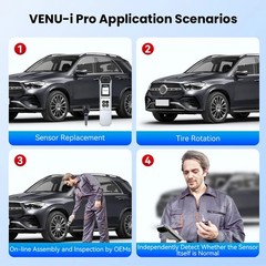 OBD2 TPMS Auto Tire Pressure Sensor Programming Activation Diagnostic Scanner US