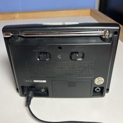 RadioShack 12-382 SAME NOAA Weather Radio Alarm Clock Battery Backup Tested