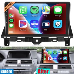 FOR HONDA ACCORD 2008-2012 ANDROID AUTO APPLE CARPLAY CAR STEREO GPS NAVI RADIO