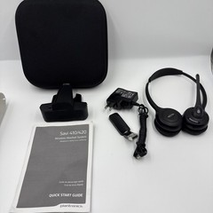 Plantronics Savi 410/420 Wireless Headset System with Case – Tested
